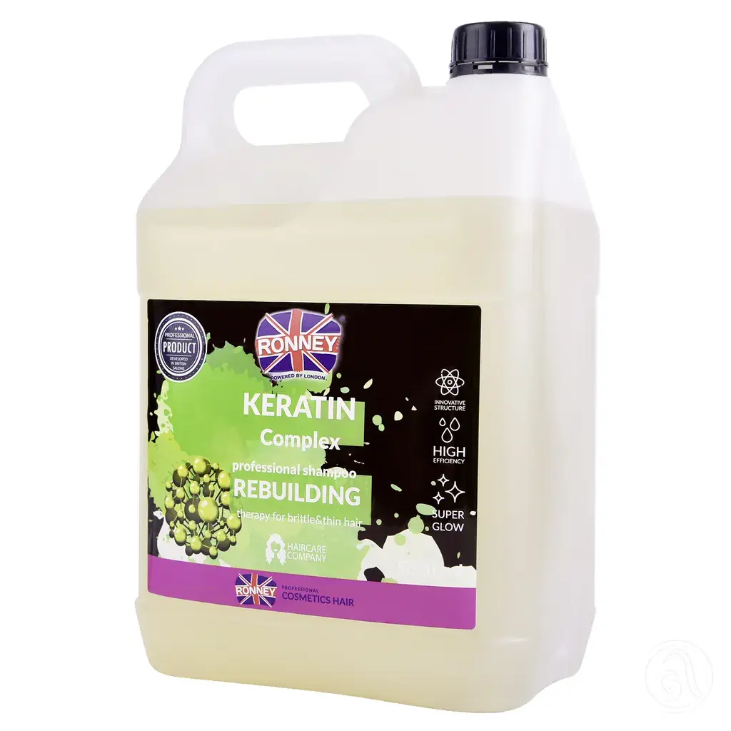 Ronney Šampon za rekonstrukciju tanke i lomljive kose Keratin Complex, 5000ml