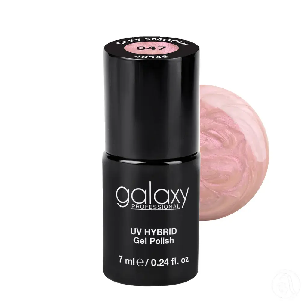 Galaxy Hybridni trajni lak, 7 ml, 847 Silky Smooth