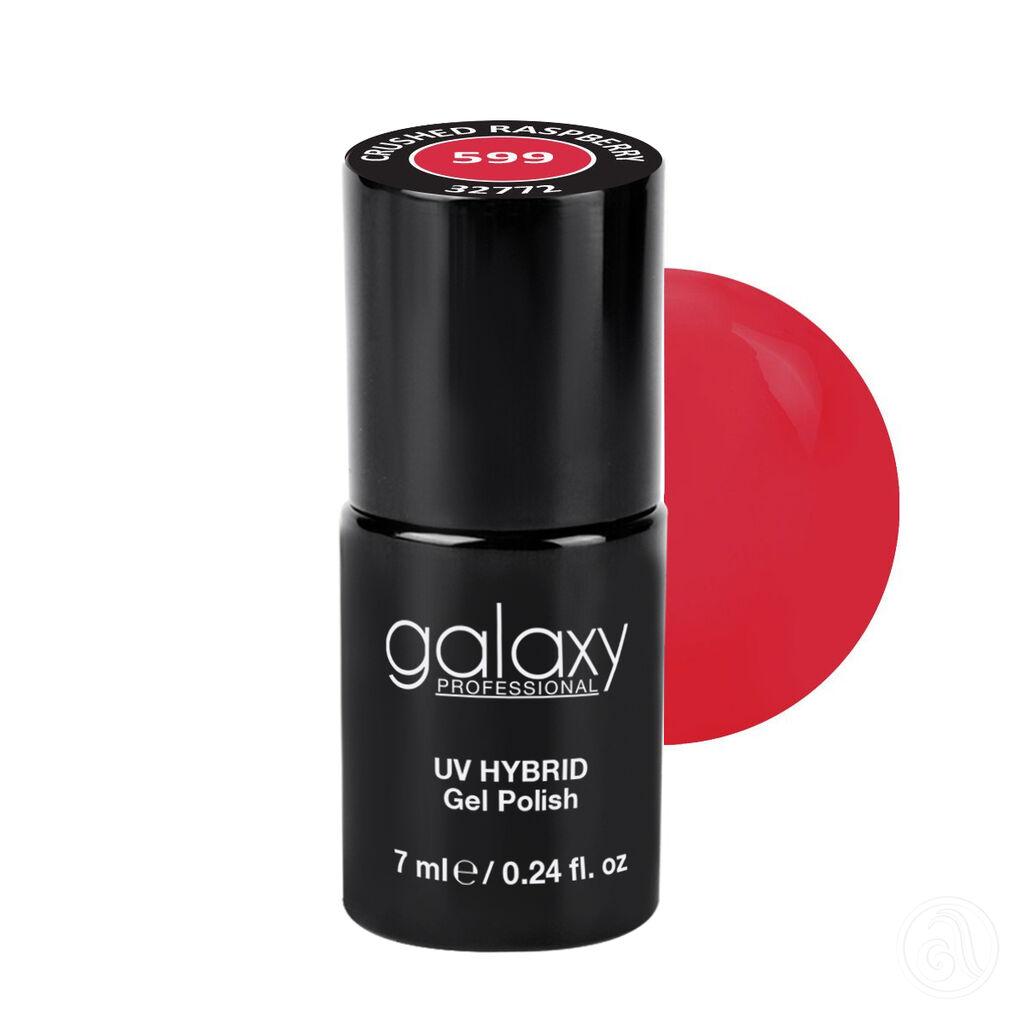 Galaxy Hybridni trajni lak, 7 ml, 599 Crushed Raspberry