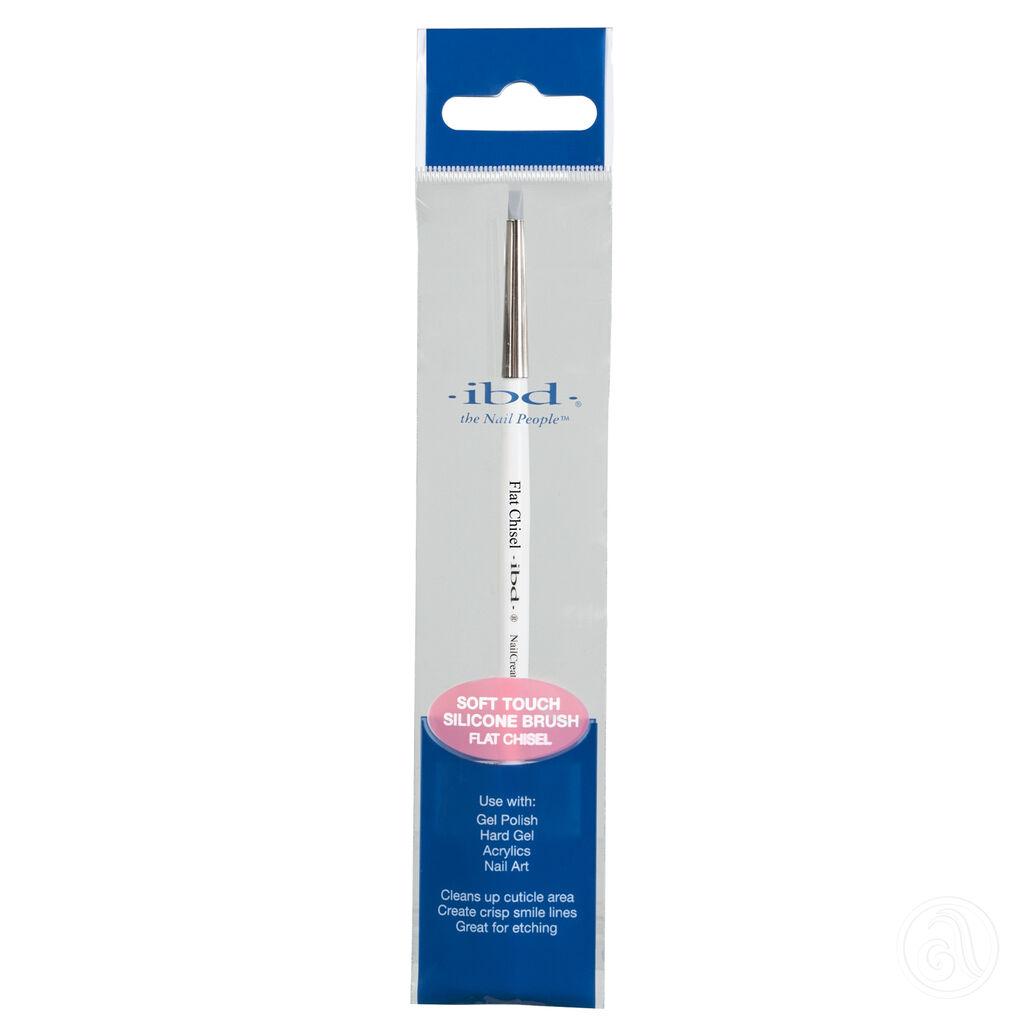 IBD Silikonska četkica za nokte, Pljosnata ravna