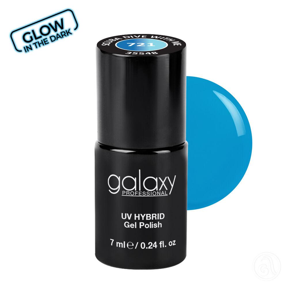 Galaxy Hybridni trajni lak, 7 ml, 721 Scuba Dive with Me