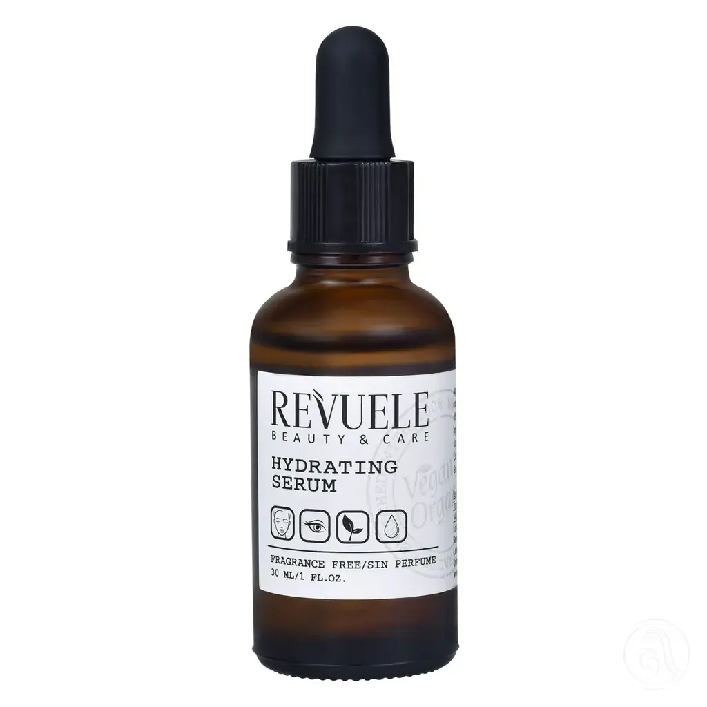 Revuele Hidratantni serum za njegu lica i predela oko očiju, Vegan&Organic, 30ml