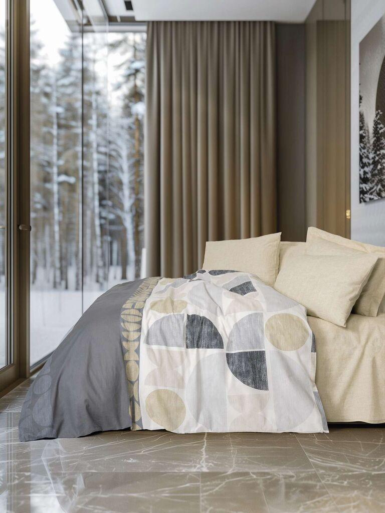 L'essentiel Maison set posteljine Formo, 160 x 220 cm, bež