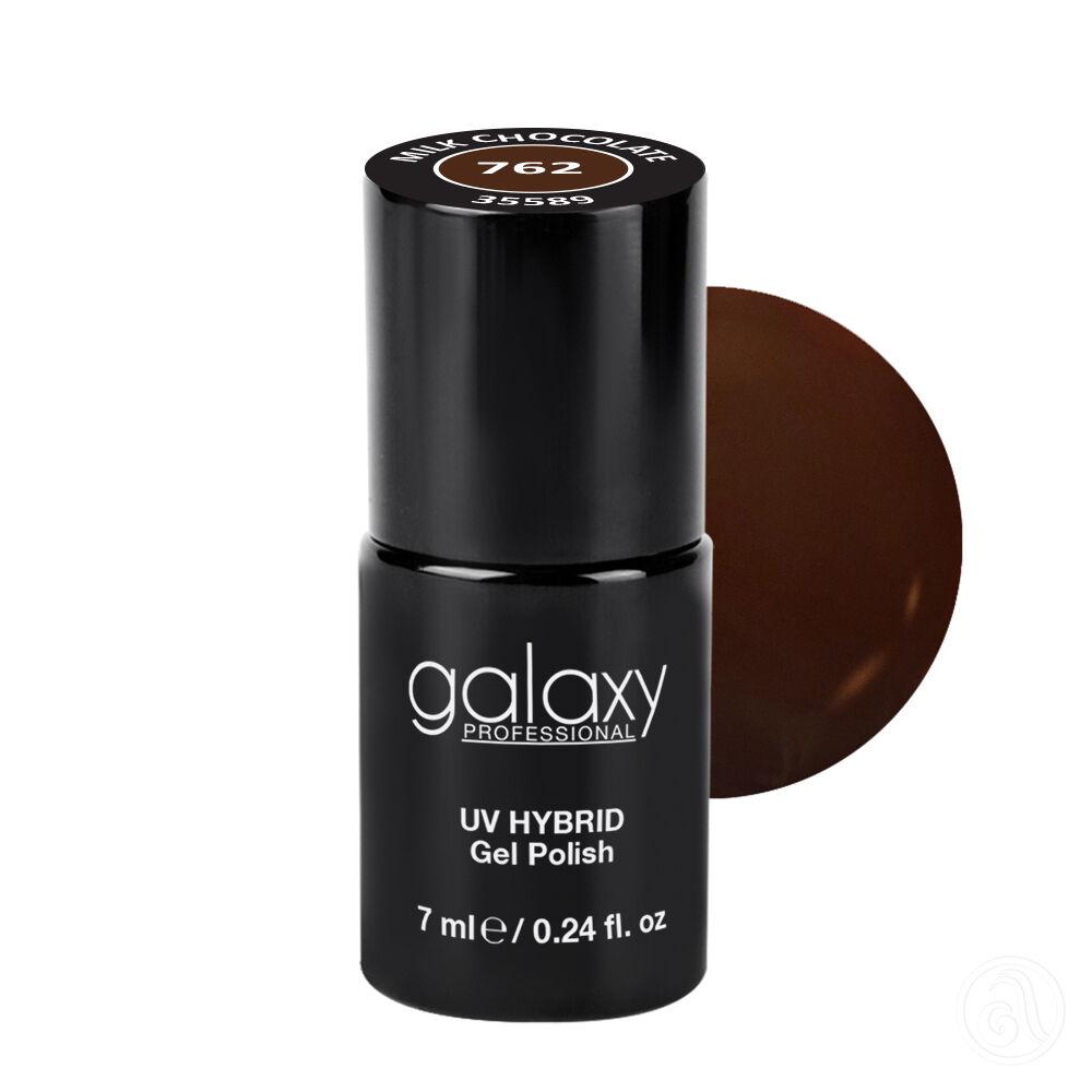 Galaxy Hybridni trajni lak, 7 ml, 762 Milk Chocolate