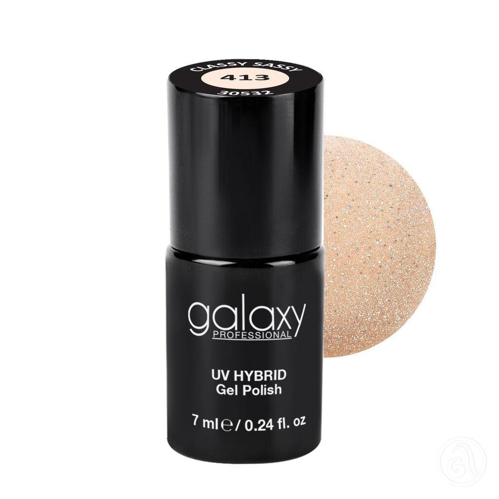 Galaxy Hybridni trajni lak, 7 ml, 413 Classy Sassy