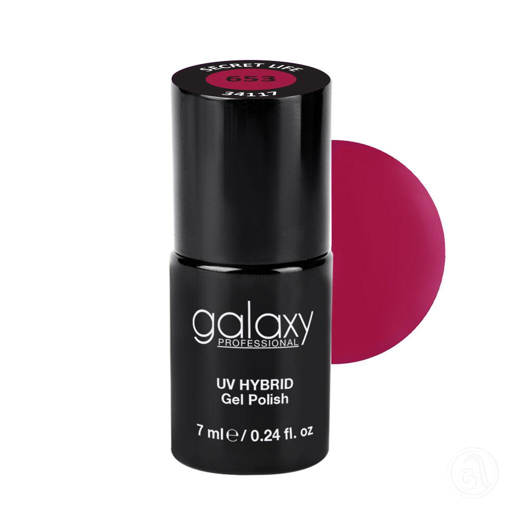 Galaxy Hybridni trajni lak, 7 ml, 653 Secret Life