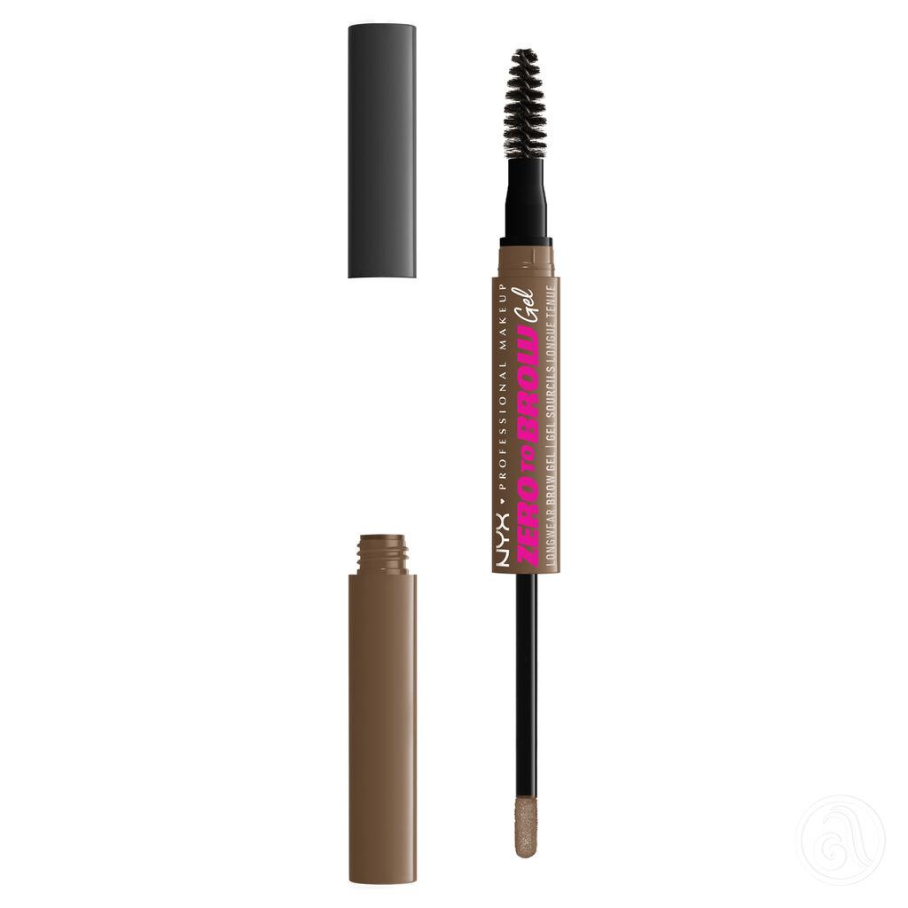 NYX Gel za obrve Zero To Brow, 2ml, ZTBG02 Ash Blonde