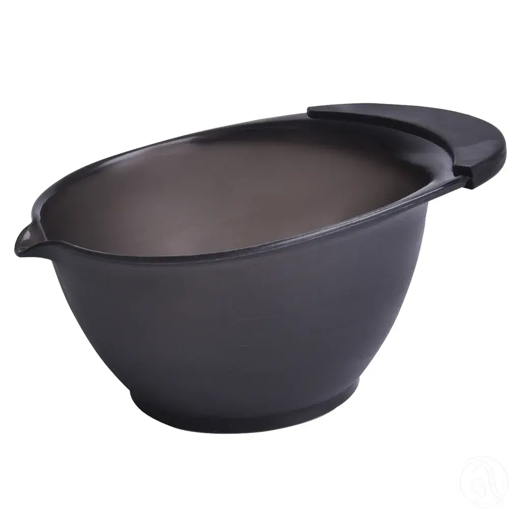 Beauty Design Posuda za farbanje sa gumom B-11, Crna, 360ml