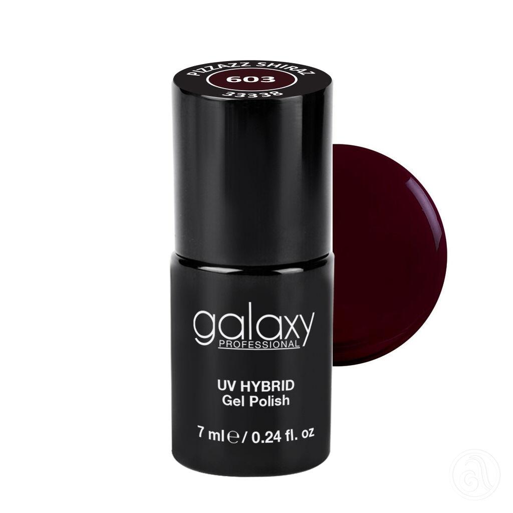 Galaxy Hybridni trajni lak, 7 ml, 603 Pizzazz Shiraz