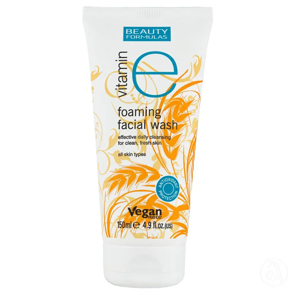 Beauty Formulas Pjena za čišćenje lica, Vitamin E, 150 ml