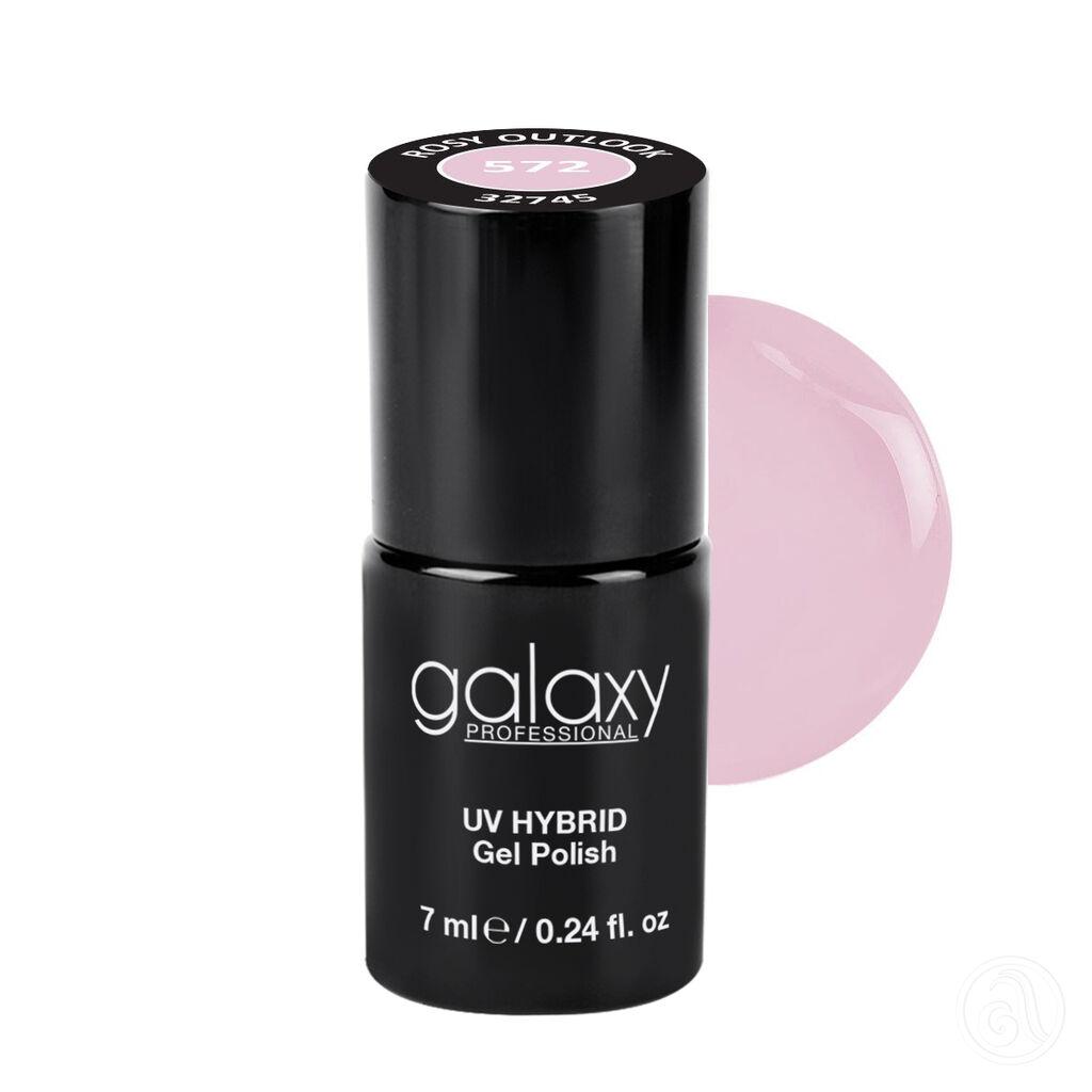 Galaxy Hybridni trajni lak, 7 ml, 572 Rosy Outlook