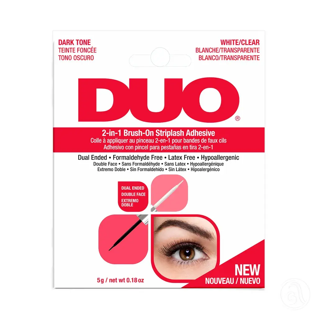 Ardell Lijepak sa četkicom za trepavice na traci 2u1 Duo, Providni, Crni, 5g