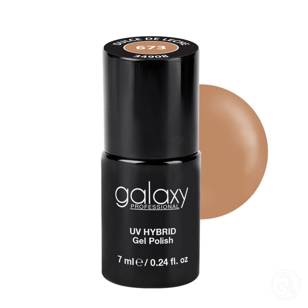 Galaxy Hybridni trajni lak, 7 ml, 673 Dulce De Leche