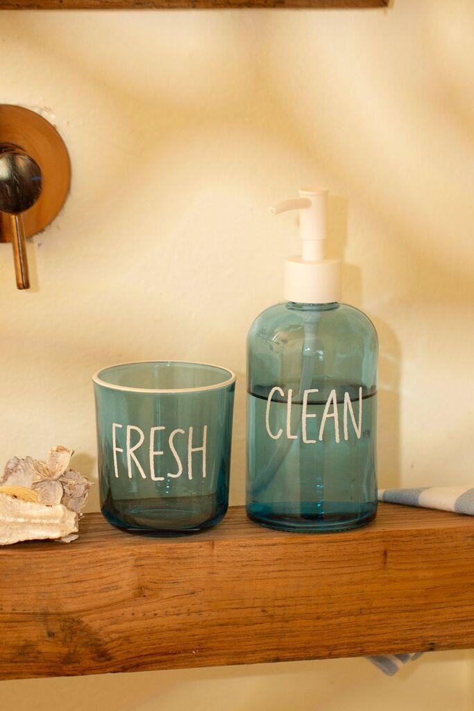 L'essentiel Maison Set kupaonskog pribora Aqua, 2 dijela, Plava