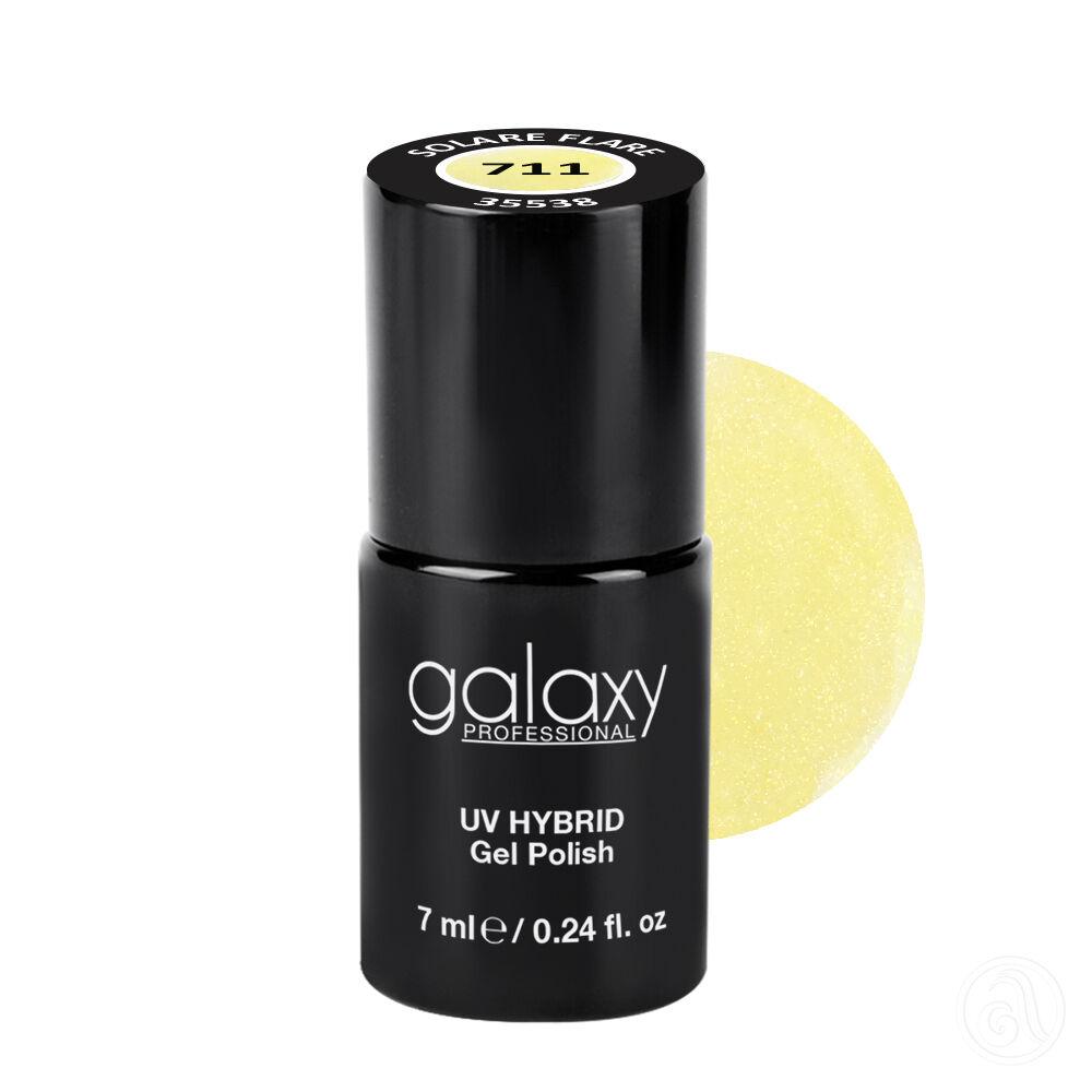Galaxy Hybridni trajni lak, 7 ml, 711 Solare Flare