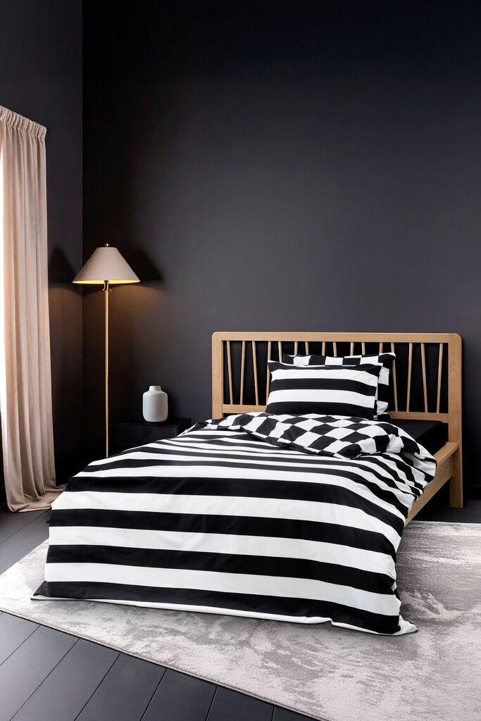 L'essentiel Maison Code set posteljine, 160 x 220 cm, crna