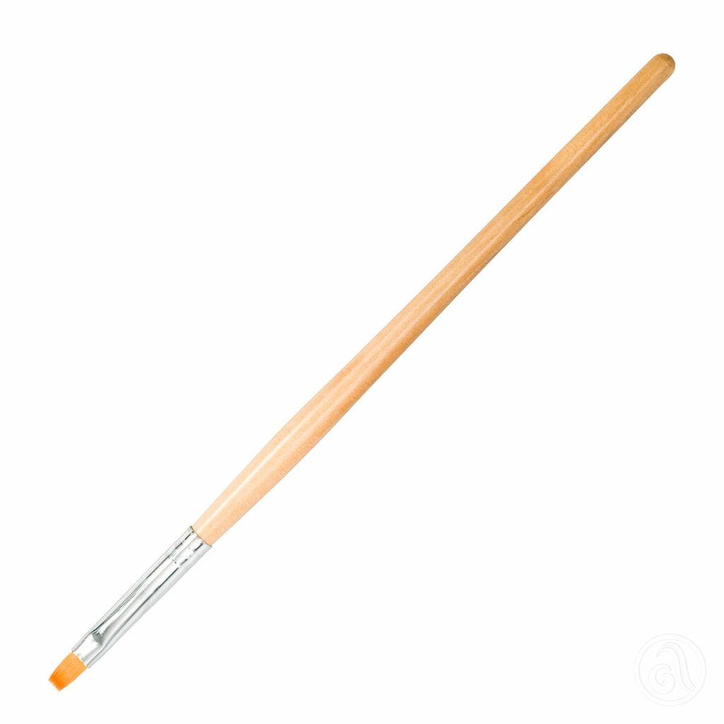 Nail tools Četkica za gel tehniku nadogradnje ASN-ART4-1-A, Sintetička dlaka