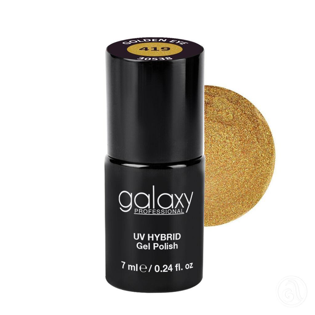 Galaxy Hybridni trajni lak, 7 ml, 419 Golden Eye