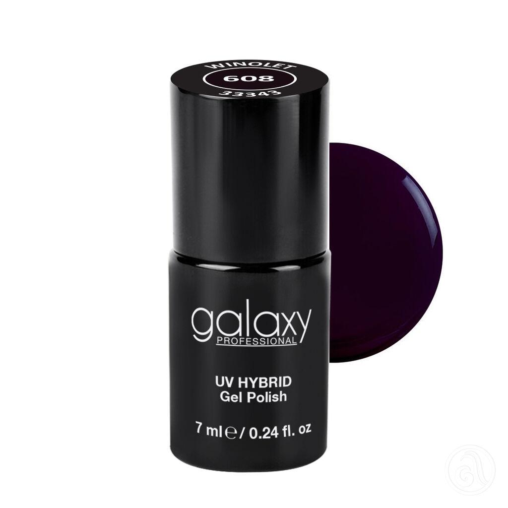 Galaxy Hybridni trajni lak, 7 ml, 608 Winolet