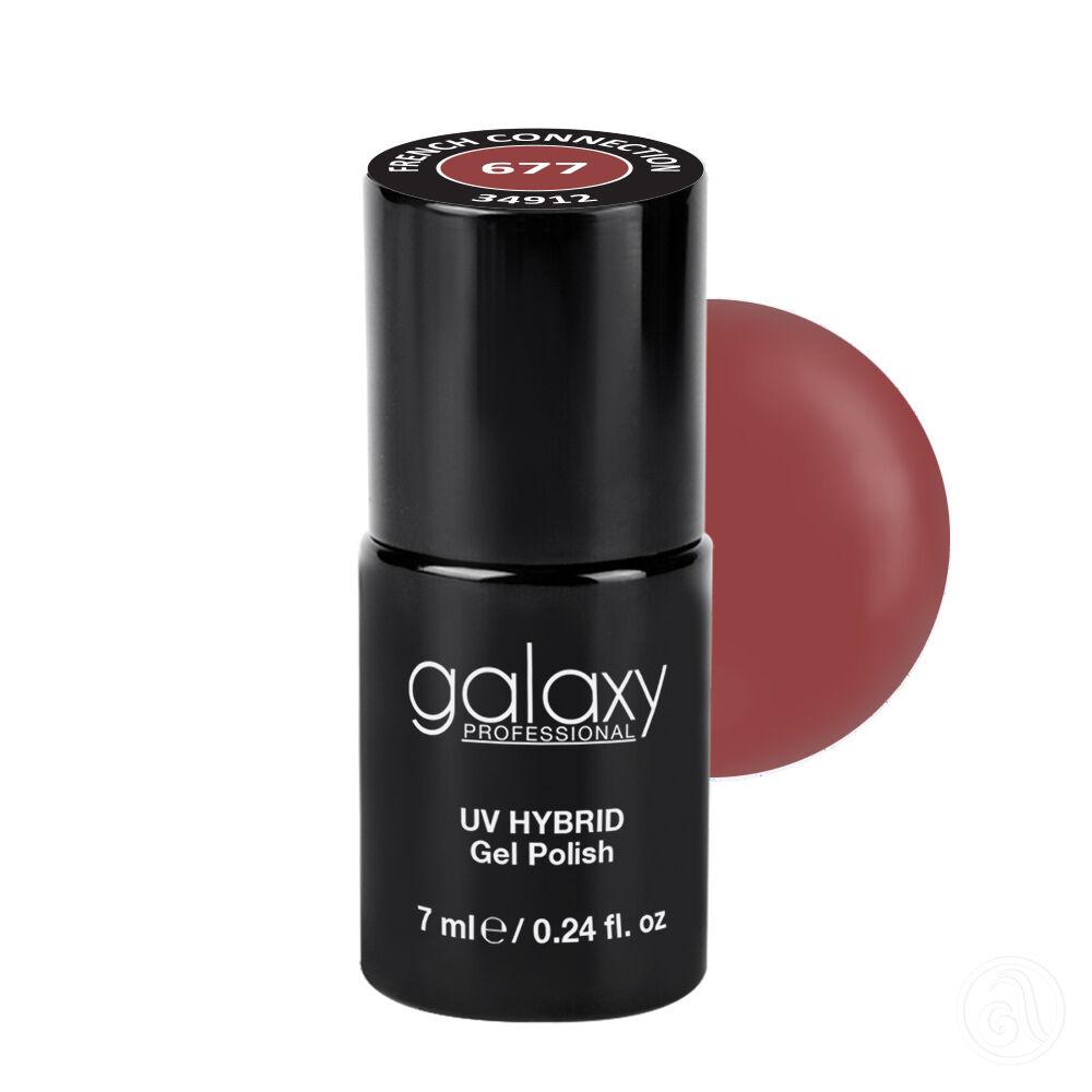 Galaxy Hybridni trajni lak, 7 ml, 677 French Connection