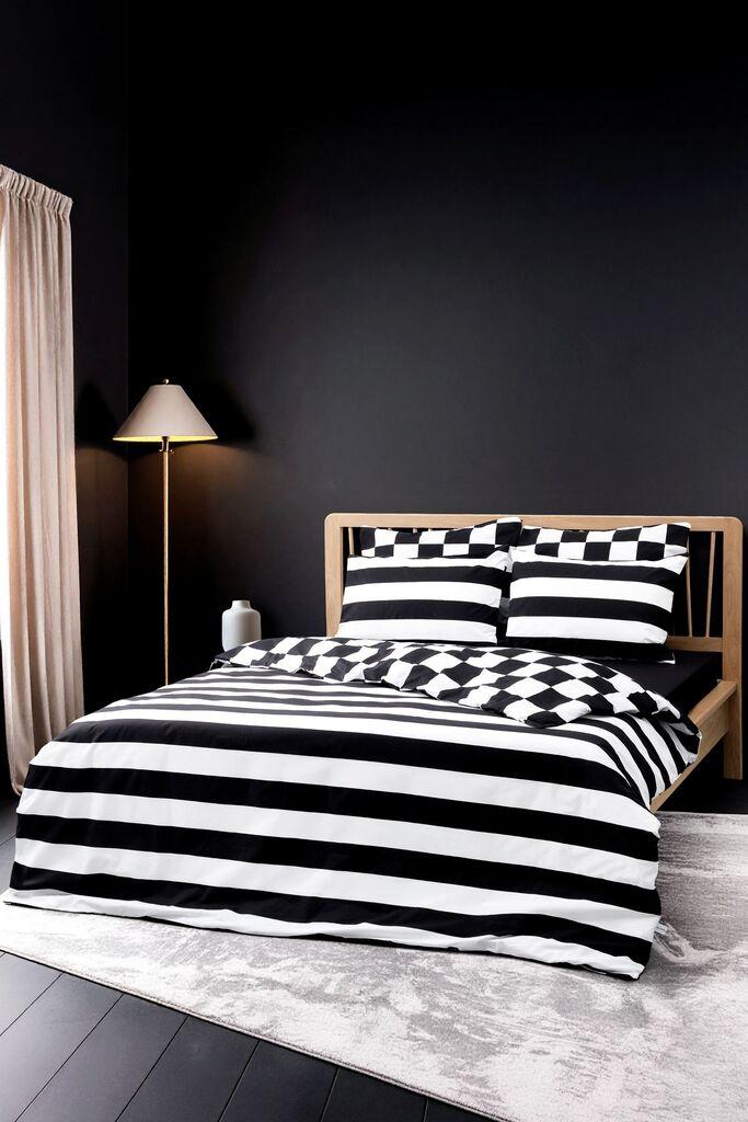 L'essentiel Maison Code set posteljine, 200 x 220 cm, crna