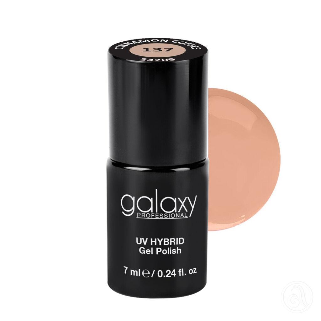 Galaxy Hybridni trajni lak, 7 ml, 137 Cinnamon Coffee