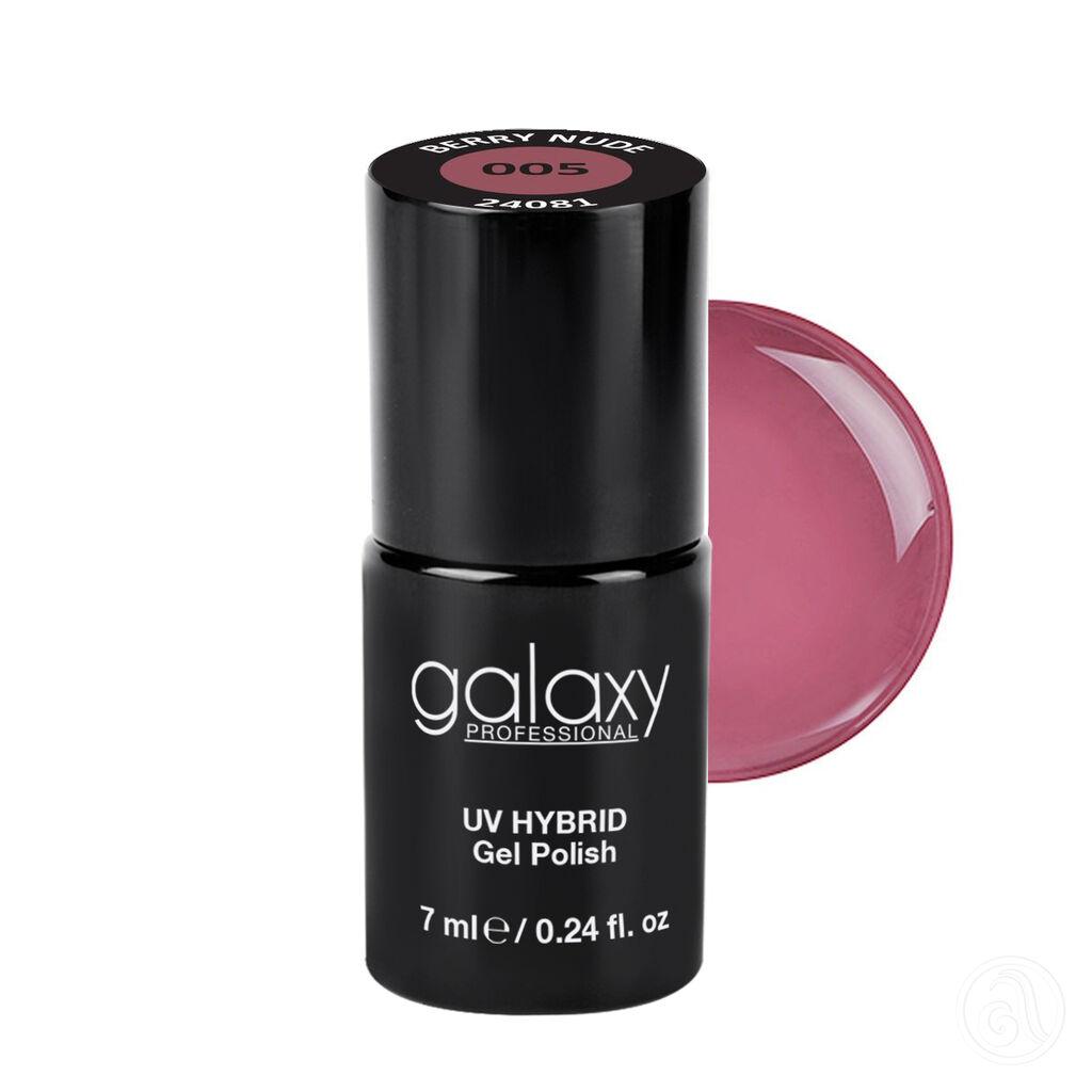 Galaxy Hybridni trajni lak, 7 ml, 005 Berry Nude