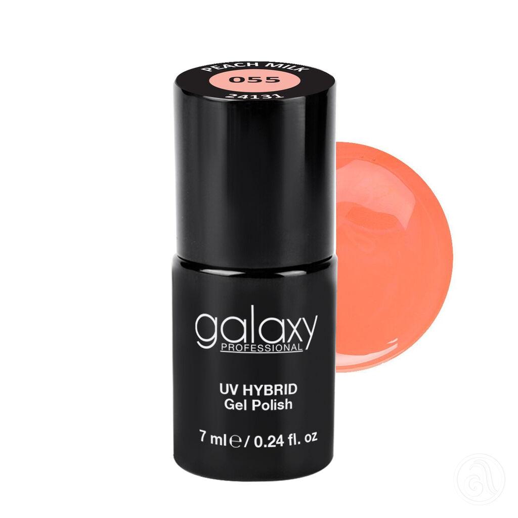 Galaxy Hybridni trajni lak, 7 ml, 055 Peach Milk