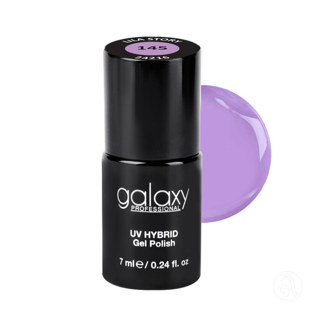 Galaxy Hybridni trajni lak, 7 ml, 145 Lila Story
