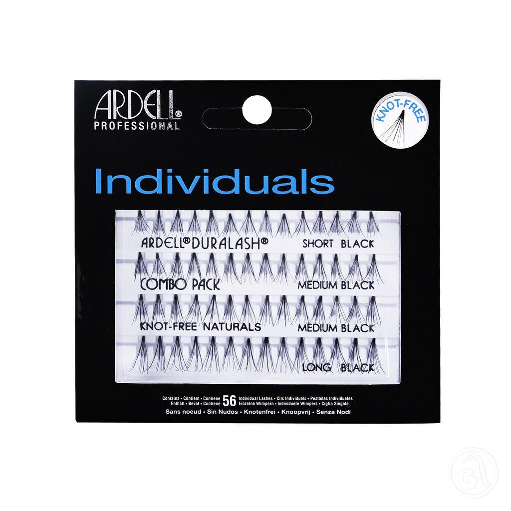 Ardell Individualne trepavice bez čvorića Duralash Knot-Free Combo, Crne