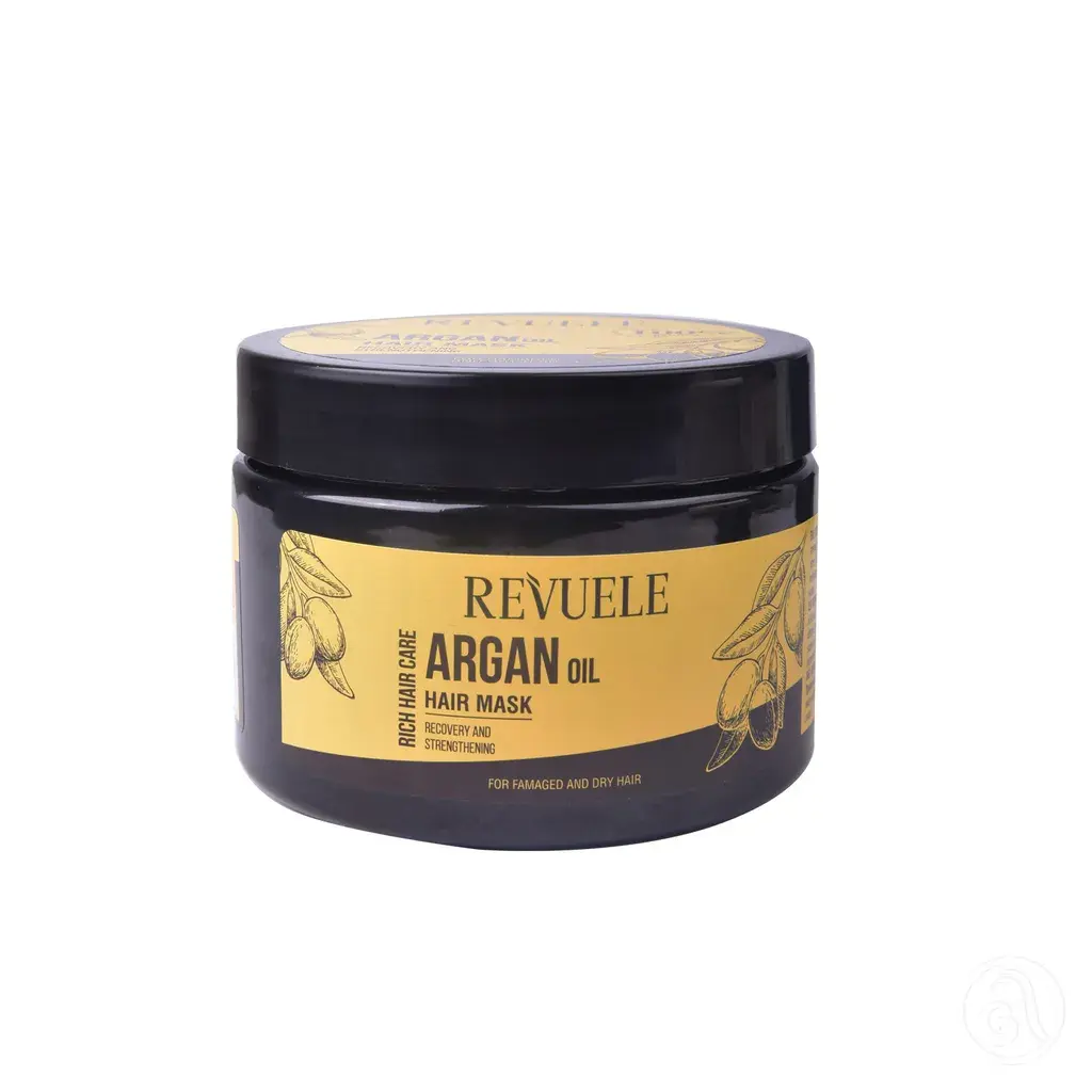 Revuele Maska za oštećenu i suvu kosu, Arganovo ulje, 360ml