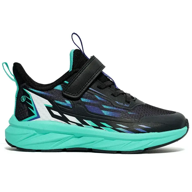 361 Degrees Dječačke patike za trčanje, crno-zelene