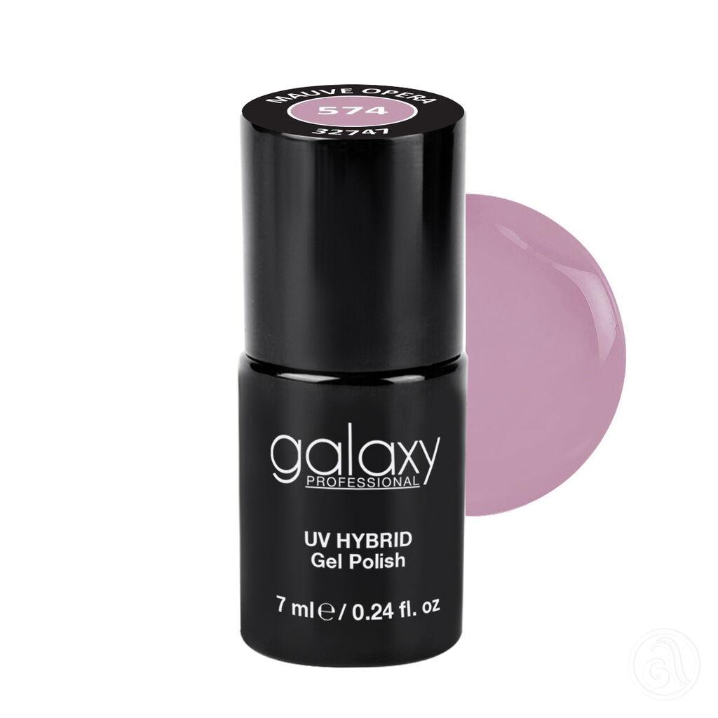 Galaxy Hybridni trajni lak, 7 ml, 574 Mauve Opera