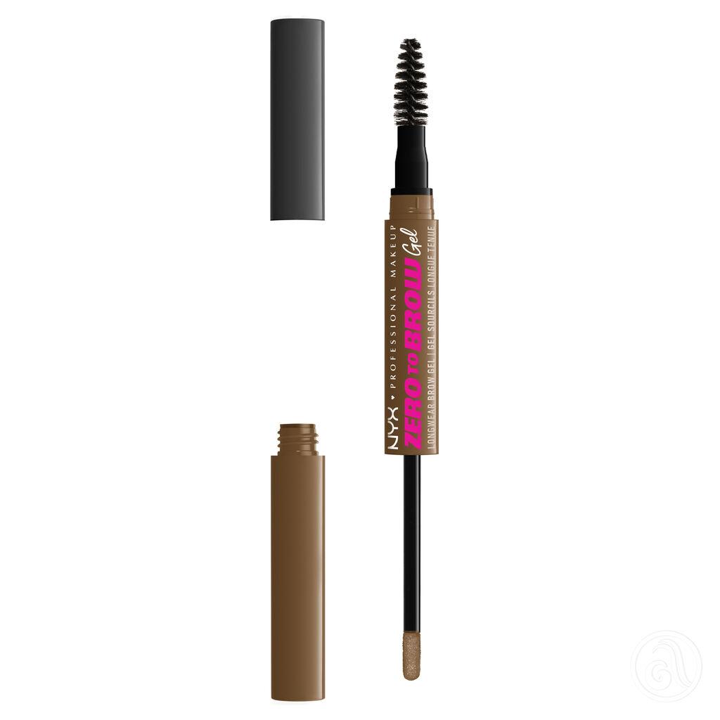 NYX Gel za obrve Zero To Brow, 2ml, ZTBG03 Taupe