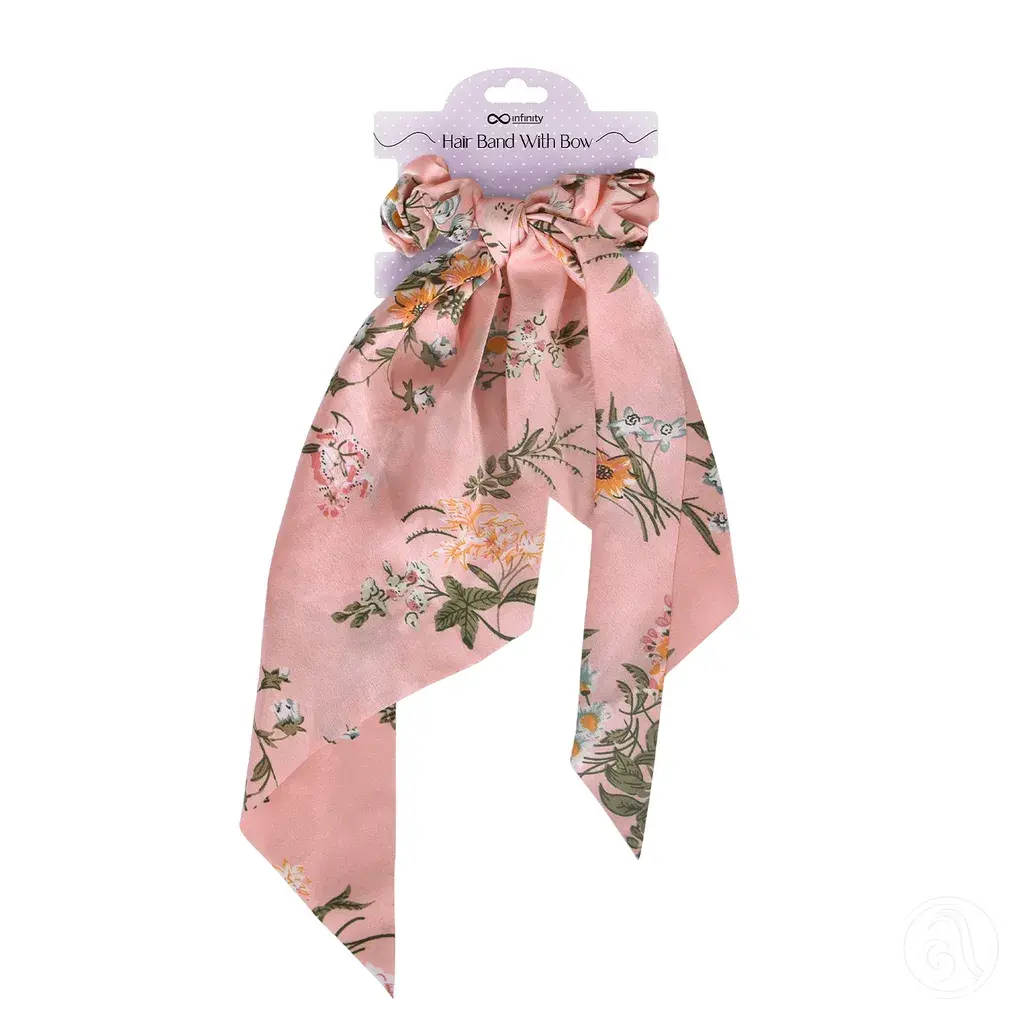 Infinity Gumica za kosu sa mašnom INF070, Šarena