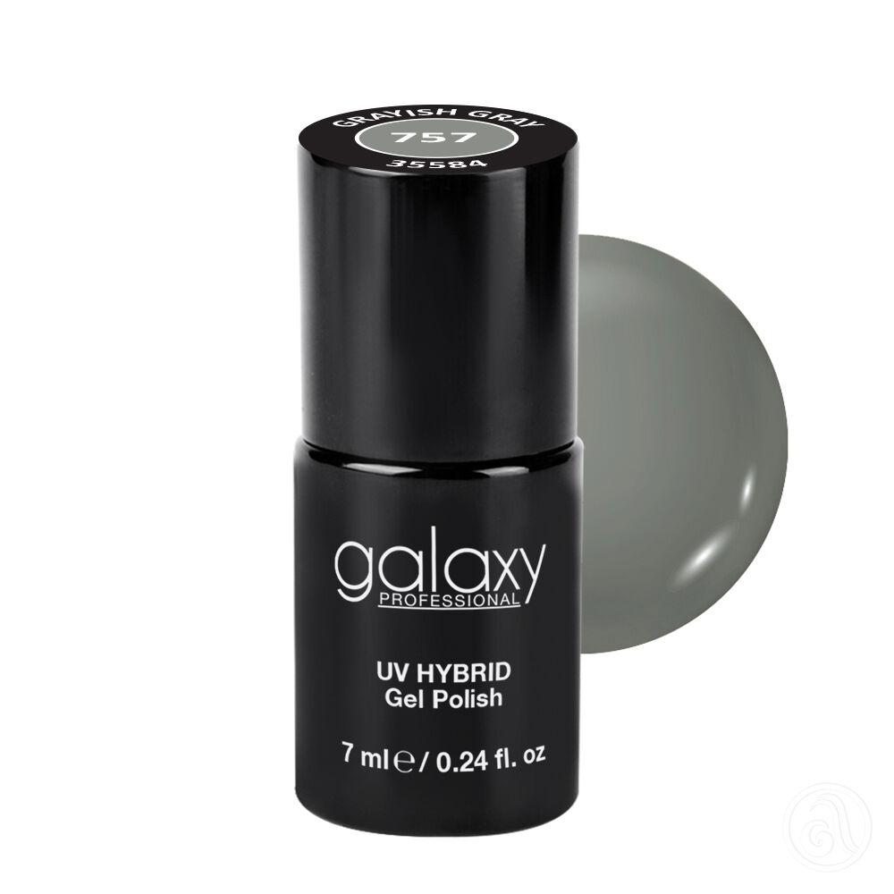 Galaxy Hybridni trajni lak, 7 ml, 757 Grayish Gray