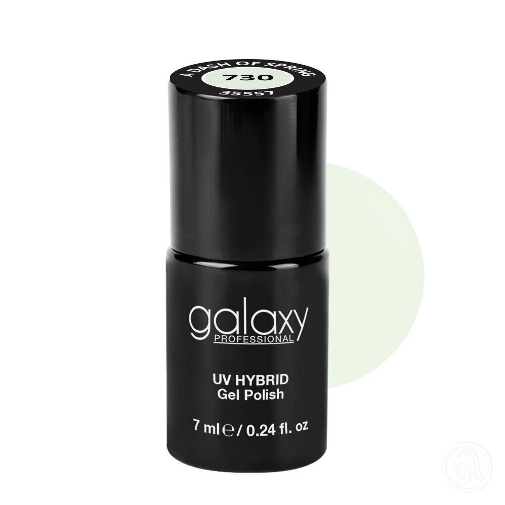 Galaxy Hybridni trajni lak, 7 ml, 730 A Dash of Spring