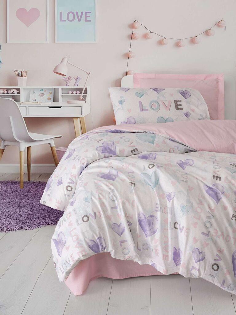 L'essentiel Maison Dječiji set posteljine Lovella, 160 x 220 cm, Roza