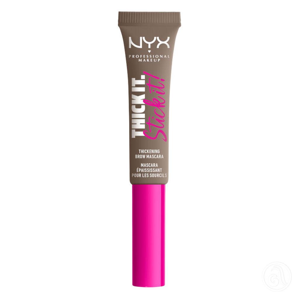NYX Professional Makeup Gel maskara za obrve Thick It Stick It TISI TISI01, 7 ml, Taupe