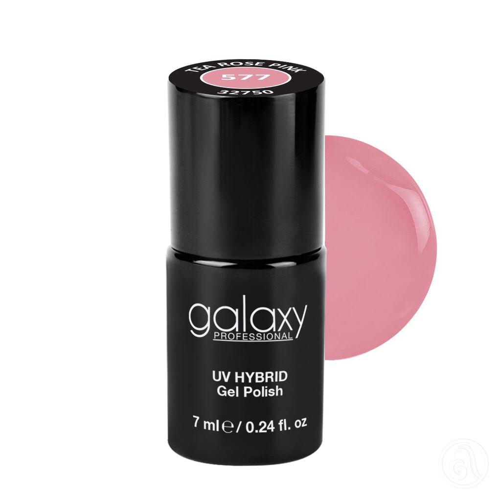 Galaxy Hybridni trajni lak, 7 ml, 577 Tea Rose Pink
