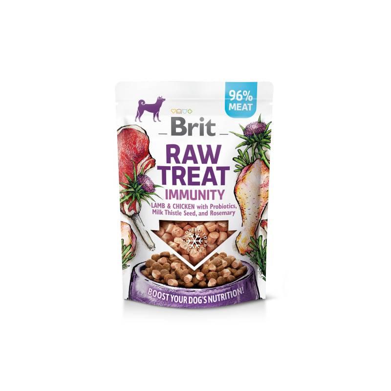 BRIT Poslastica za pse Raw Treat Immunity, Jagnjetina i piletina, 40g