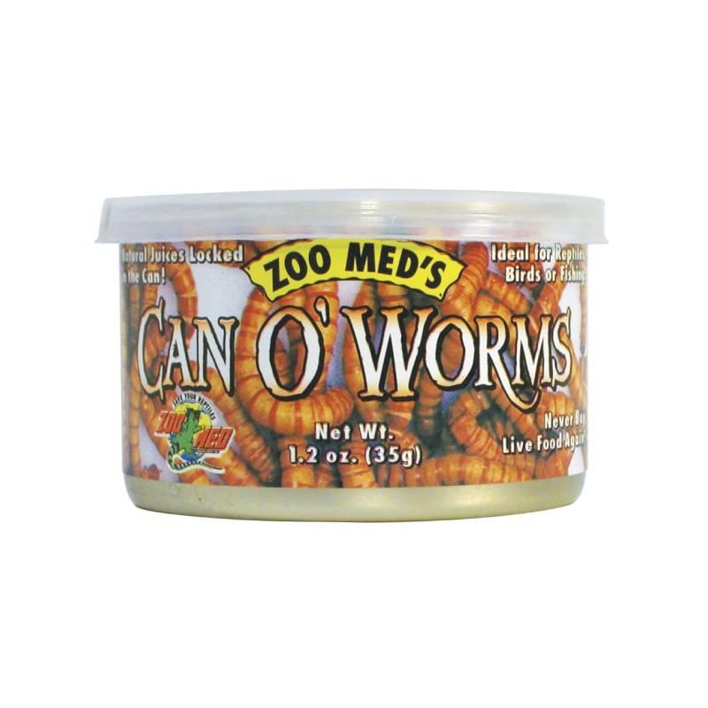 ZOO MED Hrana za reptile Can O’ Worms, 35 g