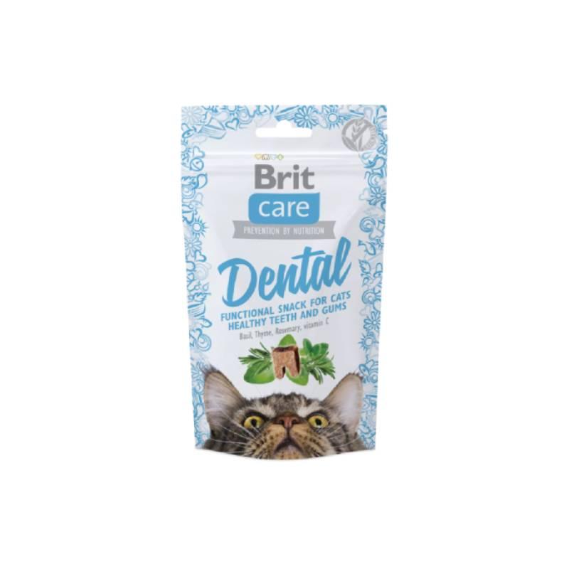 BRIT Poslastica za mačke Dental, 50g