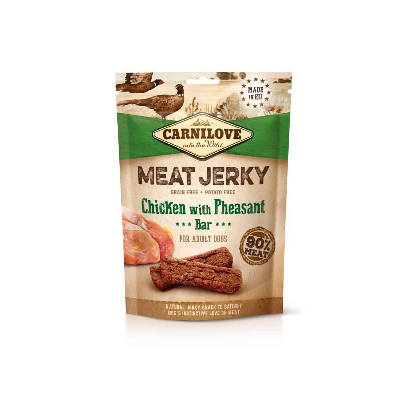 CARNILOVE Poslastica za pse, Piletina i fazan, Grain-free, 100g