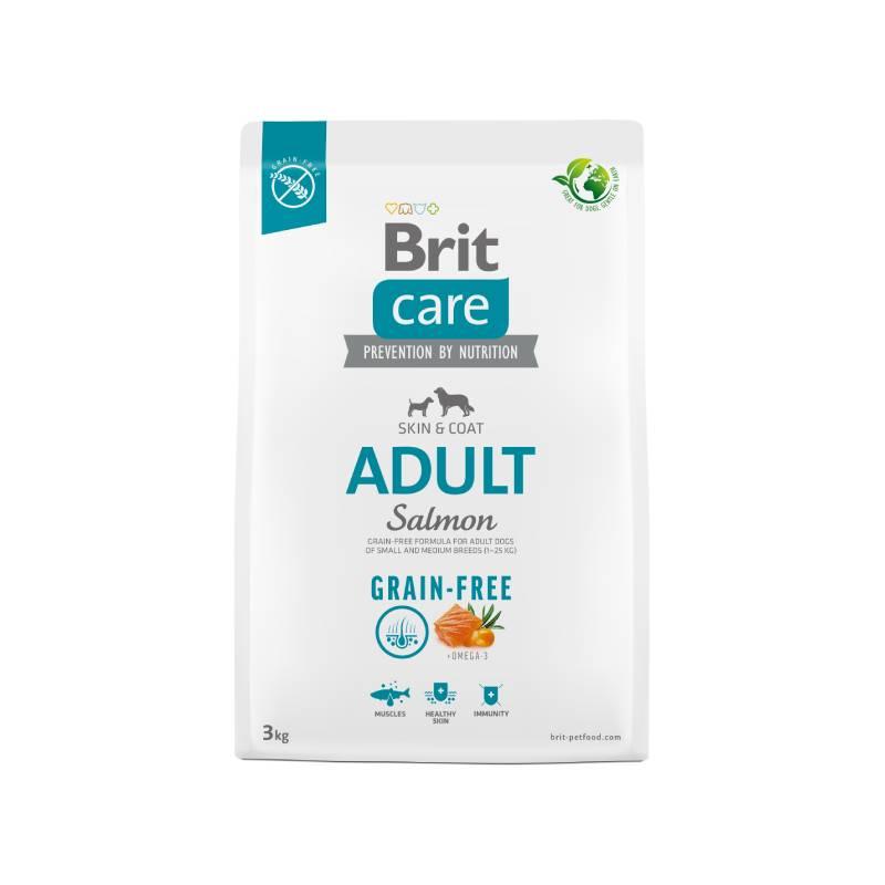 BRIT Suha hrana za pse Adult, Grain-free, Losos, 3kg