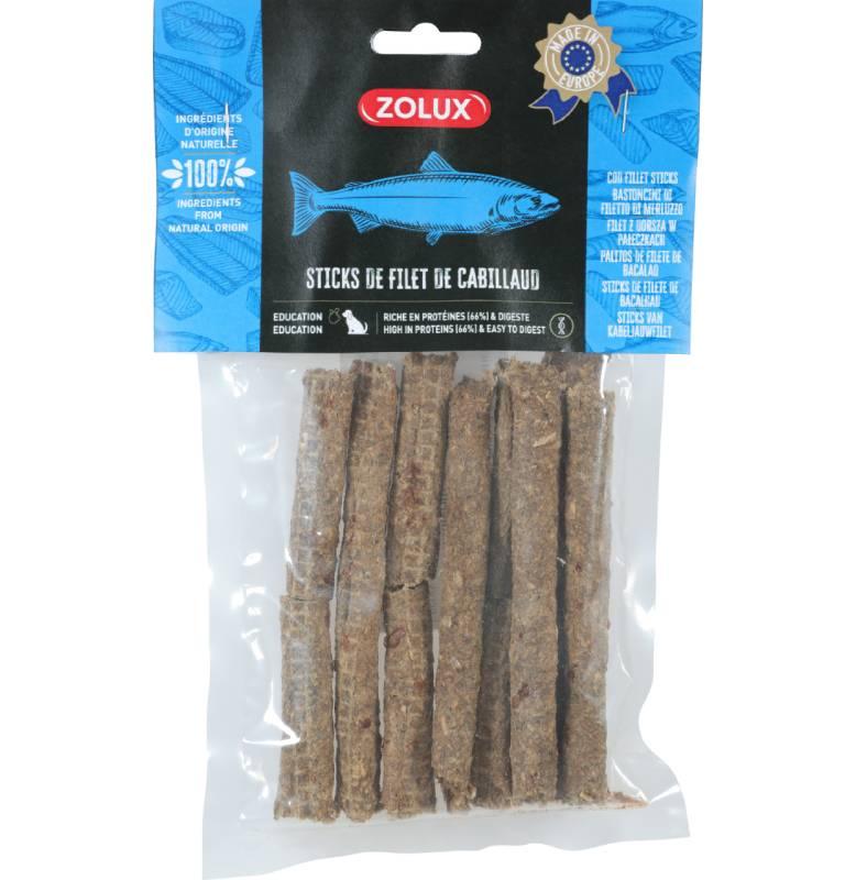 ZOLUX Poslastica za pse Riblji štapići, Bakalar, 70 g