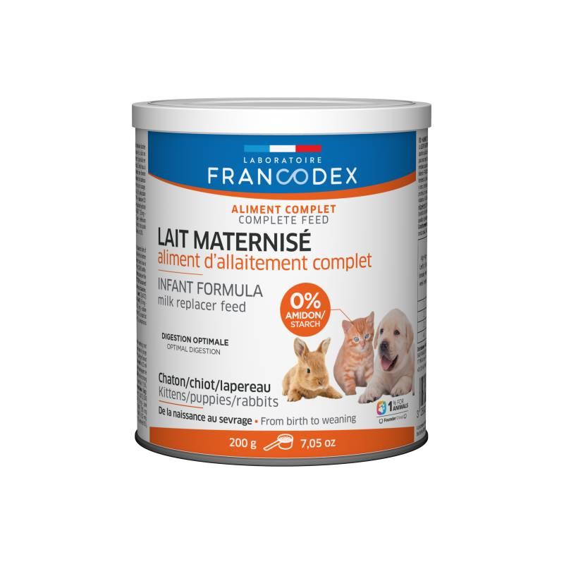 FRANCODEX Mliječna formula u prahu za štence, mačiće i kuniće, 200 g