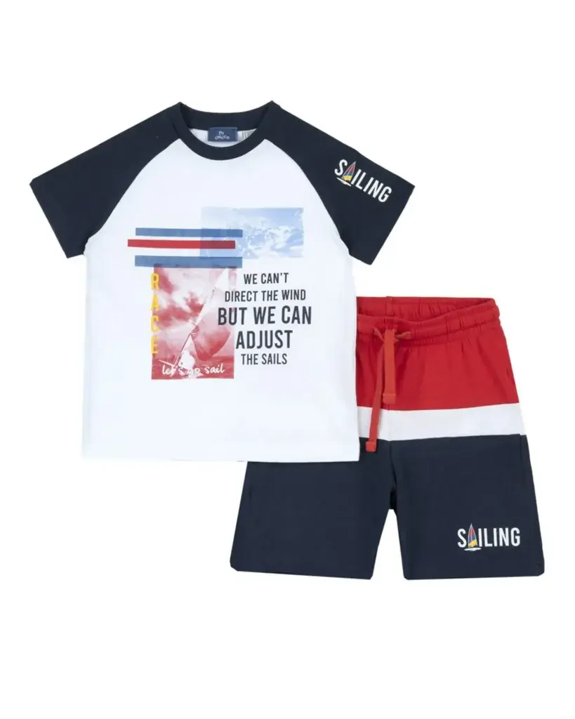 Chicco Set za dječake Sailing, Šareni