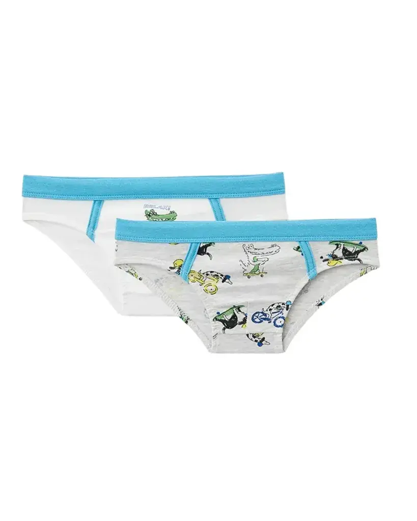 Chicco Gaćice za dječake Croco, Plavo-bijeli