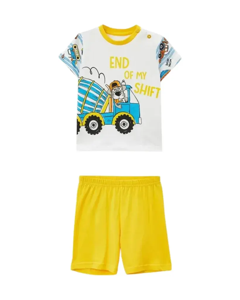 Chicco Pidžama za dječake, Žuta